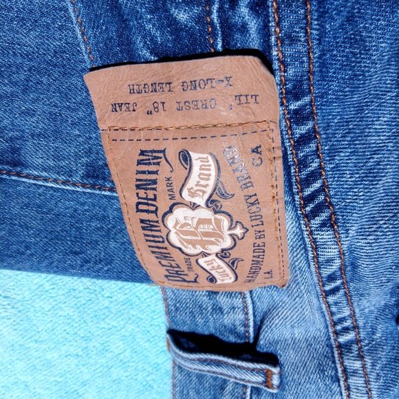 LUCKY BRAND premium denim X-LONG length - Picture 5 of 16